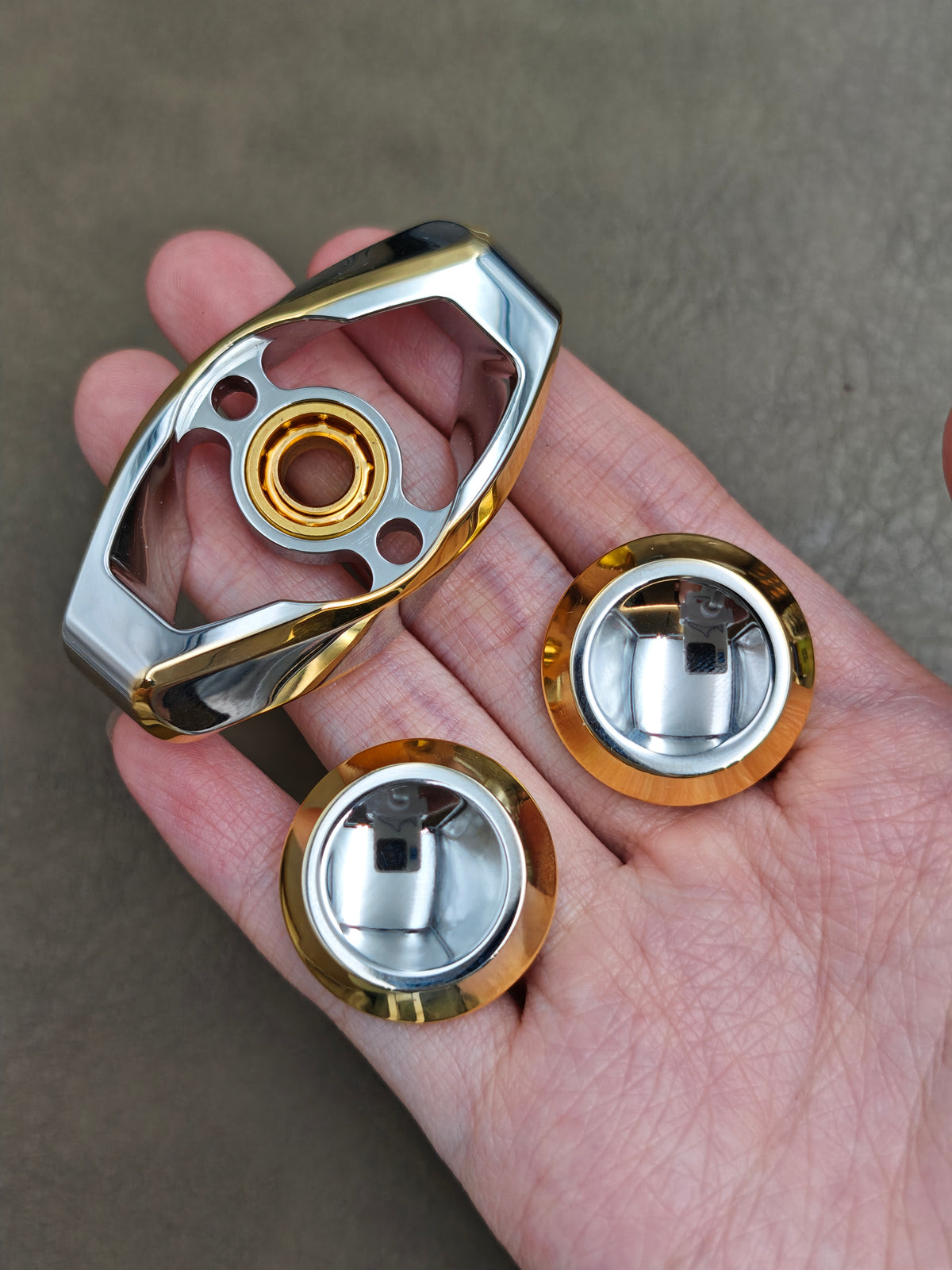 Er Niu Stainless Steel Gold Plated