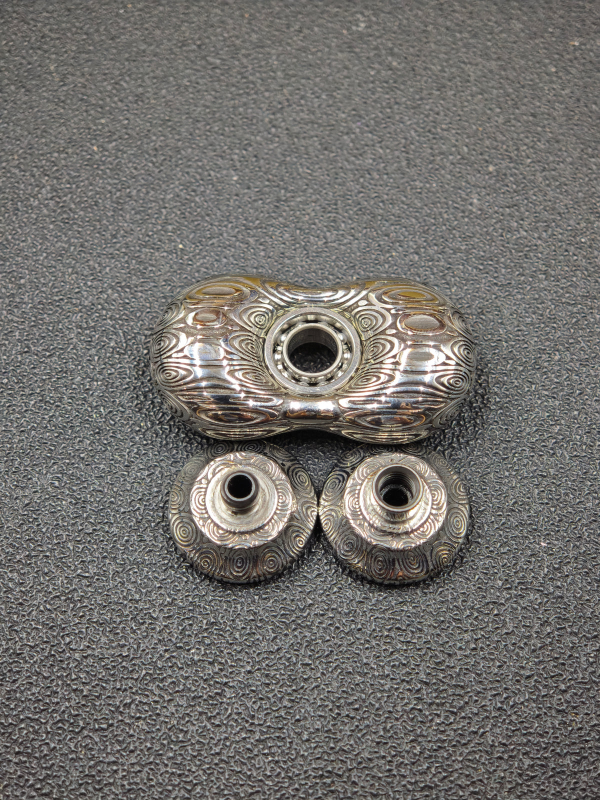 Cell Mini Damasteel Etched