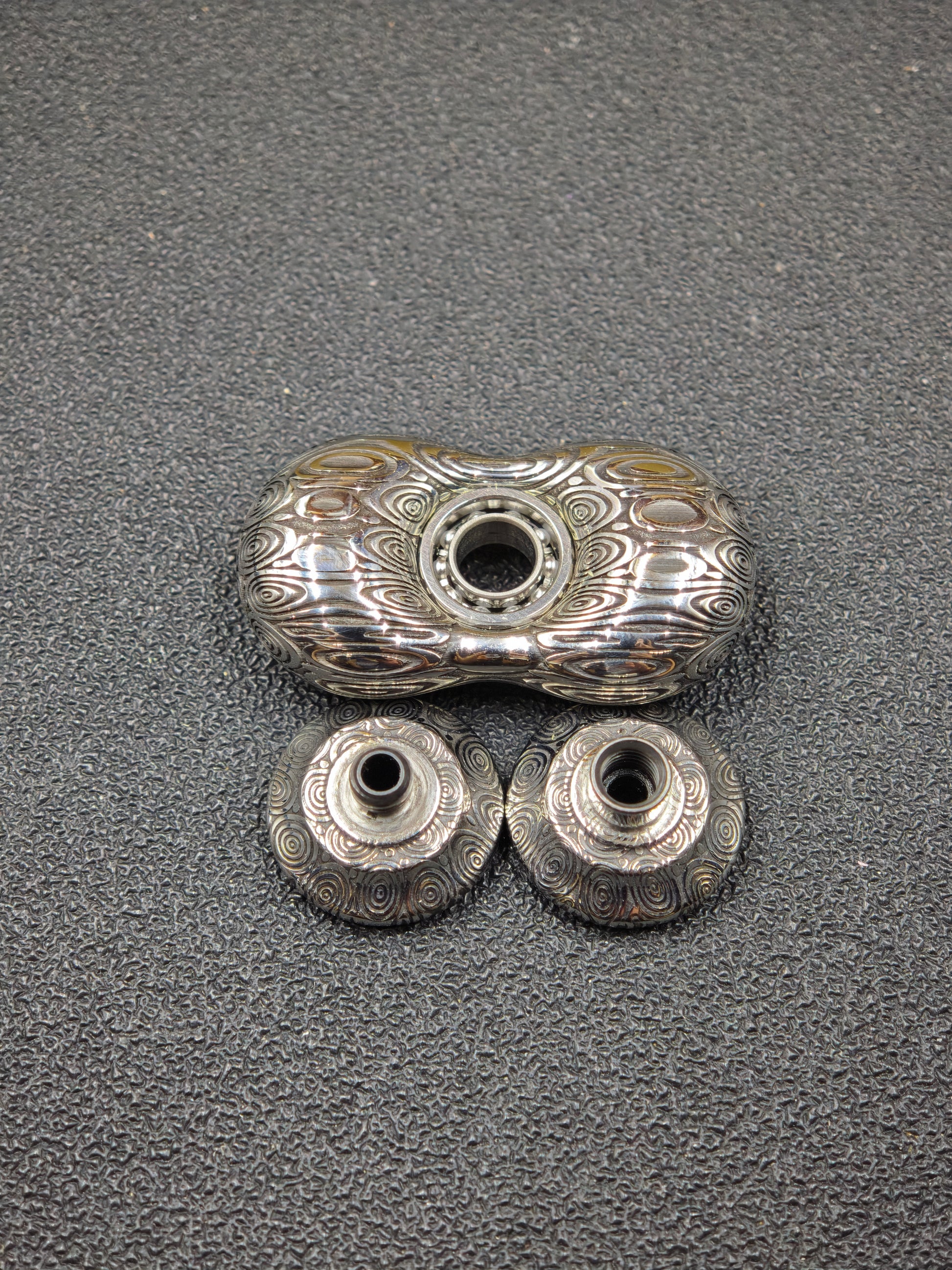 Cell Mini Damasteel Etched