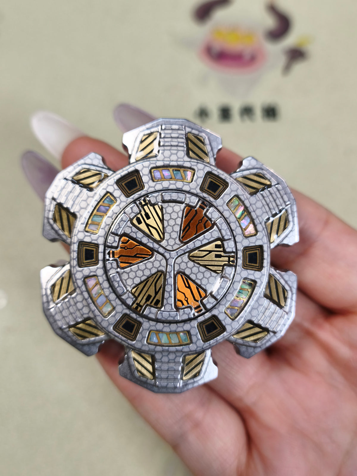 Detonator Bearing Cap Stainless Steel Engraved