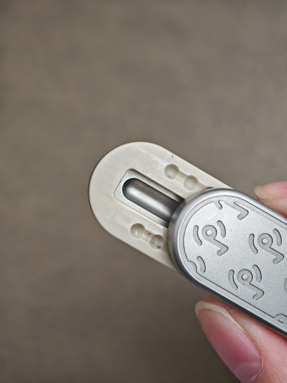 Slider Stainless Steel Blasted