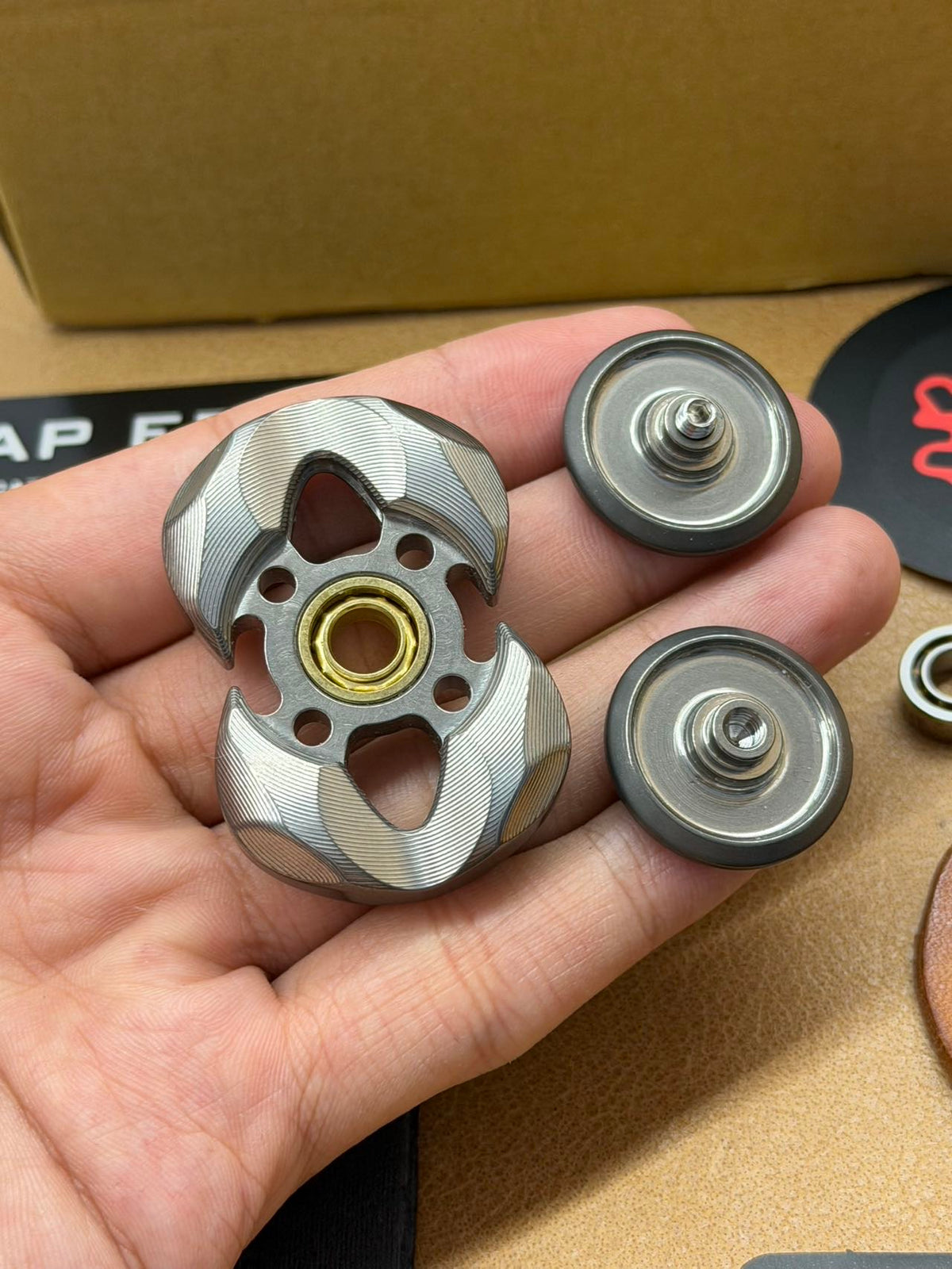Zekk Titanium Stonewashed