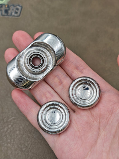 Origin Point Stainless Steel Damasteel