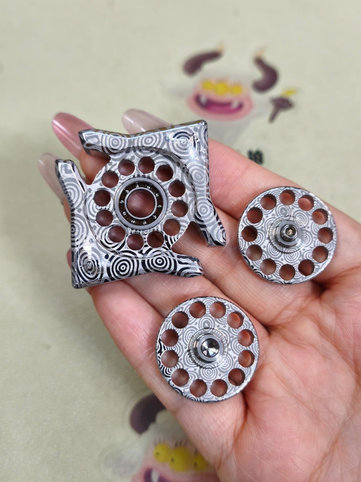 Beetle Killer Damasteel