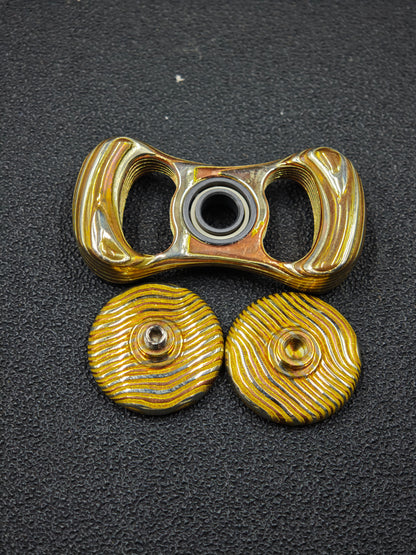 Two-Leaf Horizon Mokume