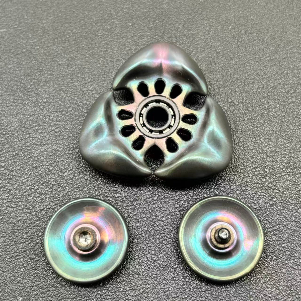 Fat Squid Zirconium Machine Finished Oil Slick