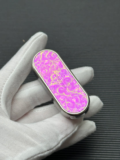 Ming Yin Titanium Engraved