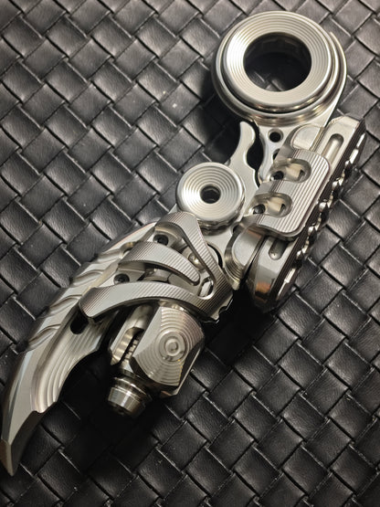 Exoskeleton Magnetic Mechanical Stainless Steel Blasted
