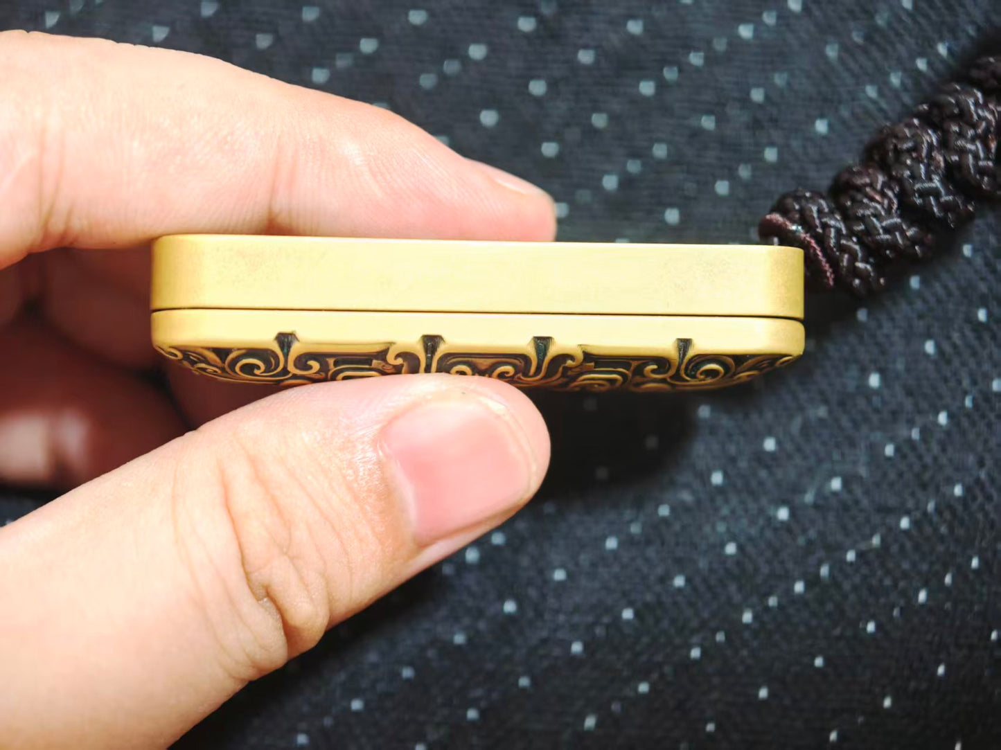 Even EDC Little Gold Bar Brass