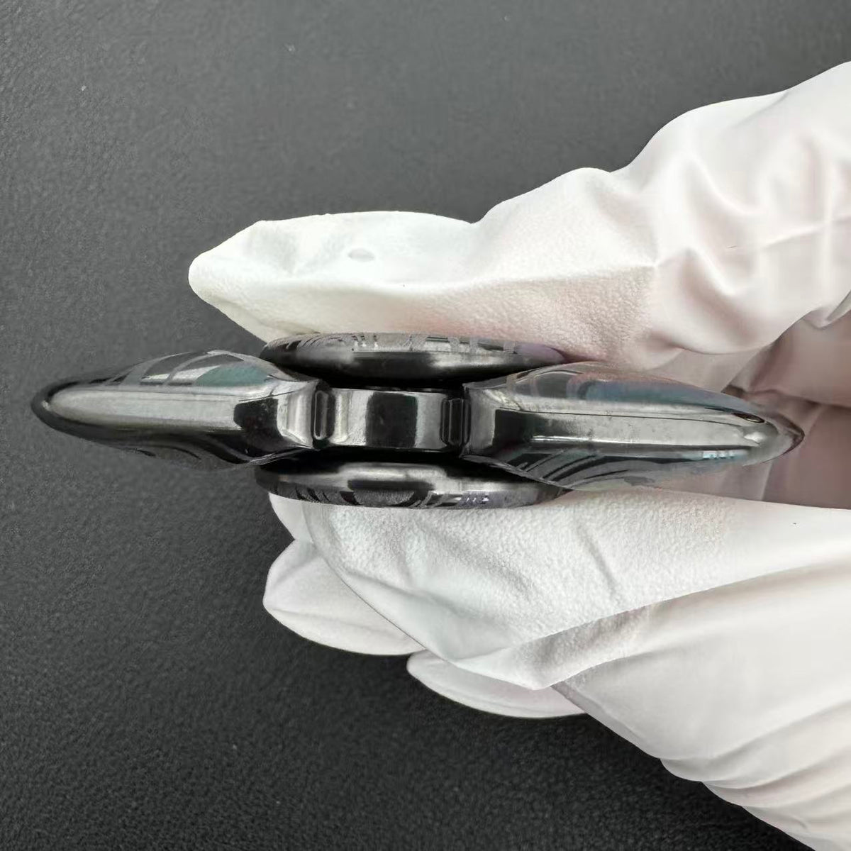 Full Zirconium Engraved Polished