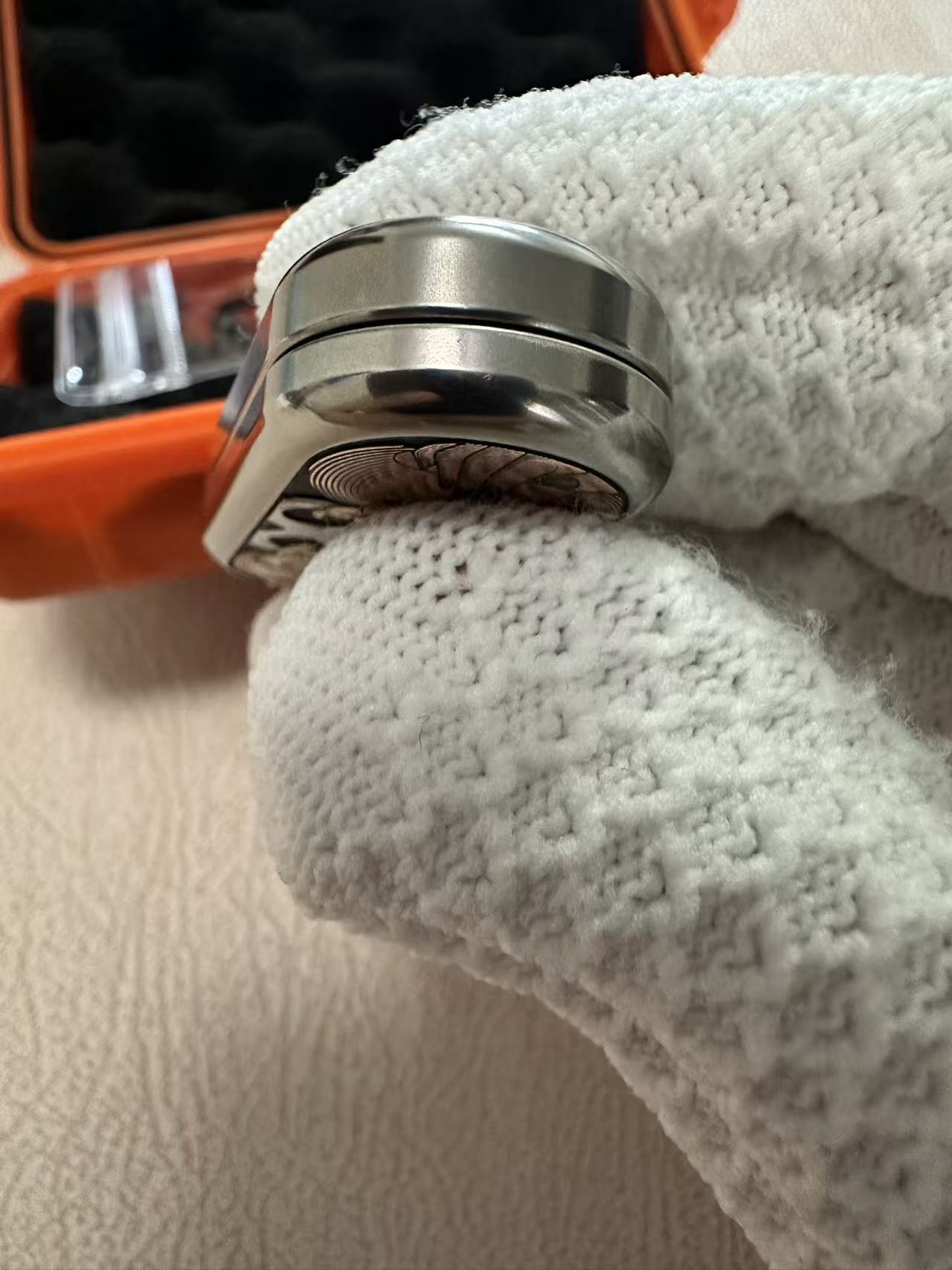 Burn Titanium Engraved