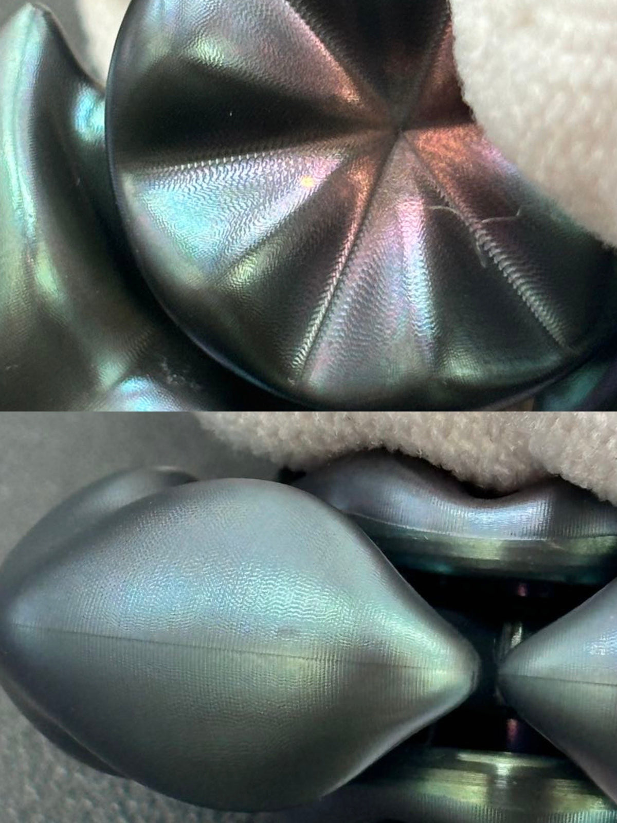 Fat Squid Zirconium Machine Finished Oil Slick