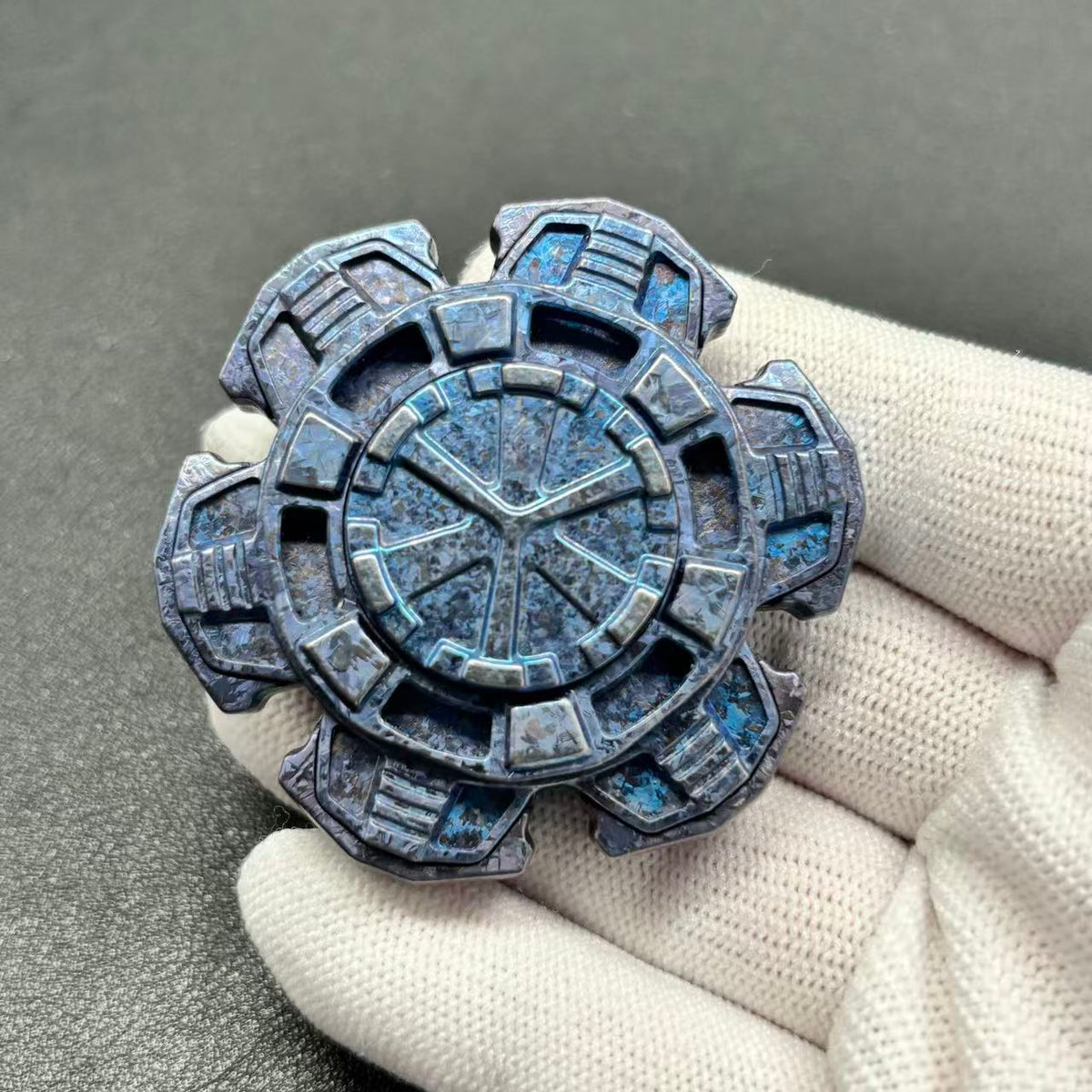 Detonator Bearing Cap Crystallized Titanium