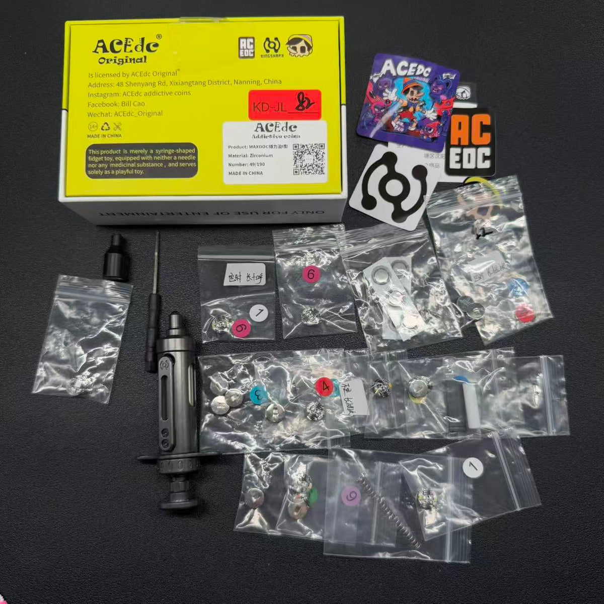 Maxdoc Zirconium Brushed