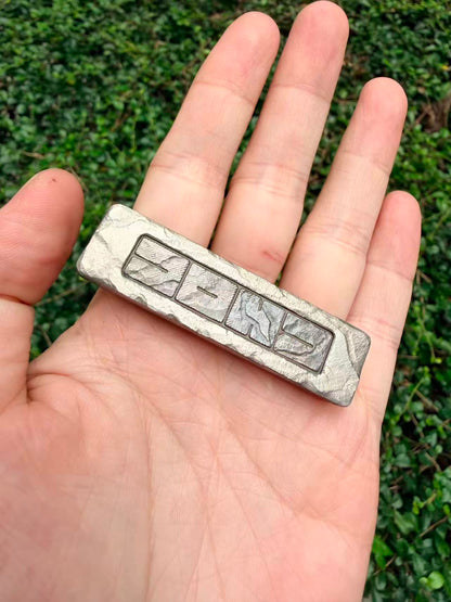 Choc Titanium Engraved