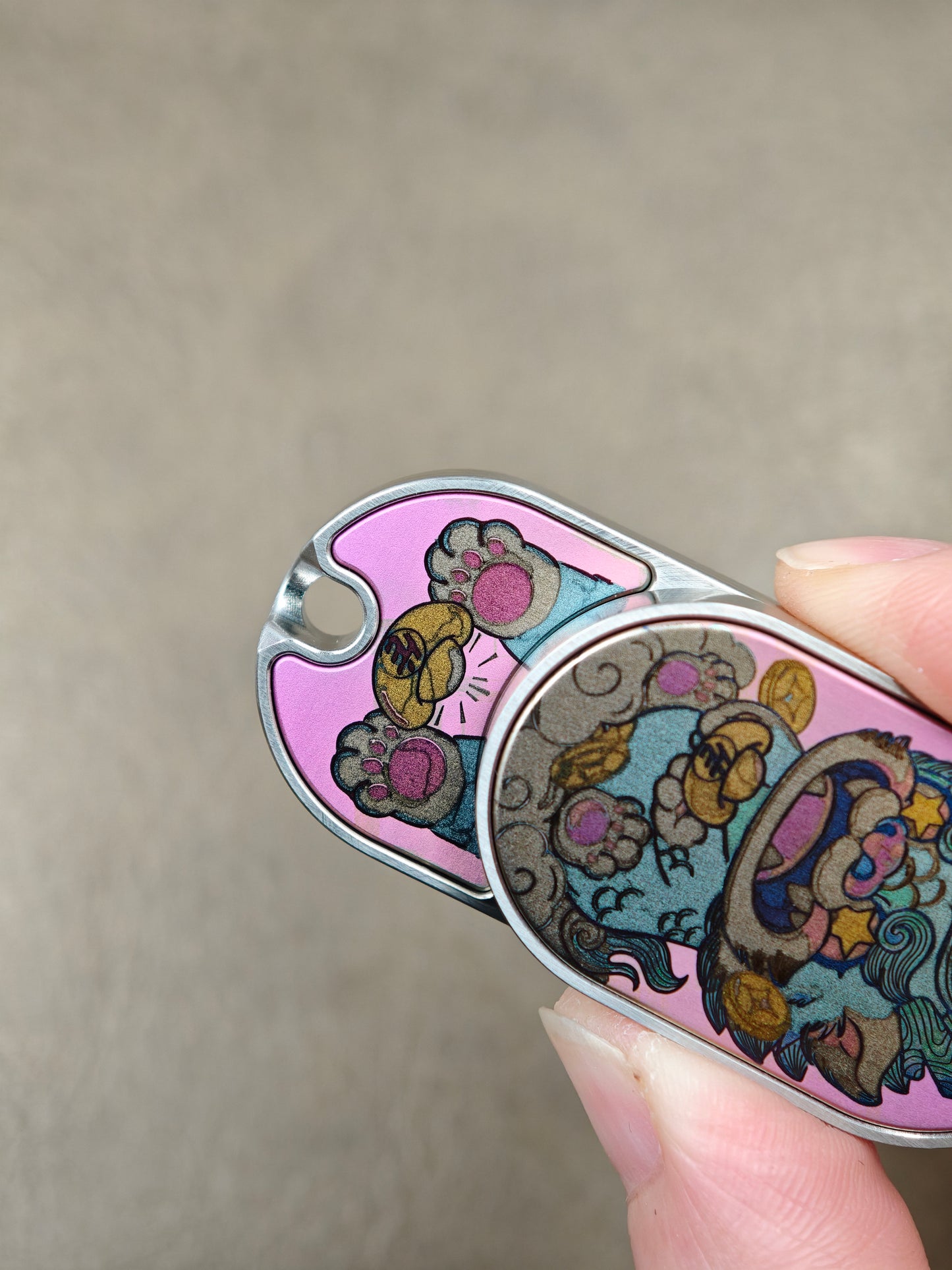 Mini Pixiu Baby Titanium Stainless Steel