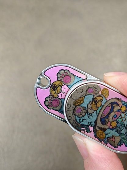Mini Pixiu Baby Titanium Stainless Steel