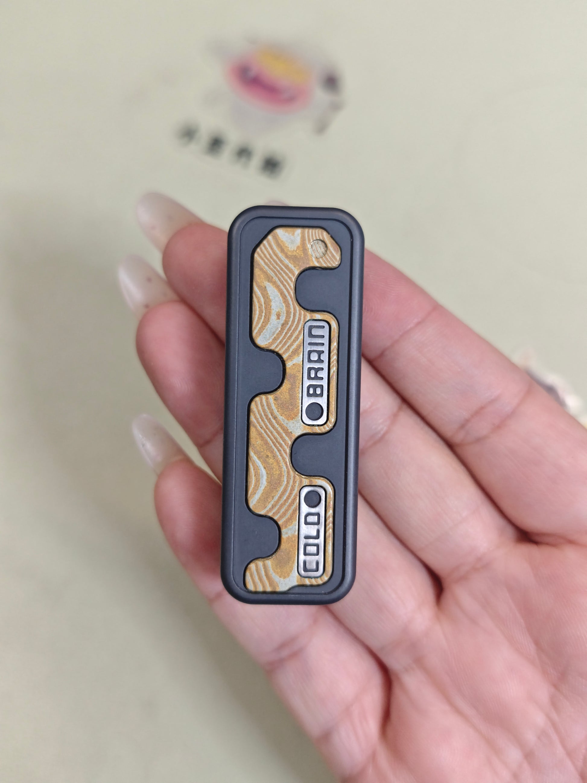 Snake Zirconium Mokume