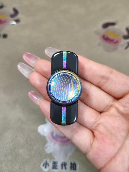 Floating Shadow Max Zirconium Engraved Polished