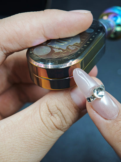 F2.8 Zirconium Color-Anodized Resin-Sealed Oil Slick