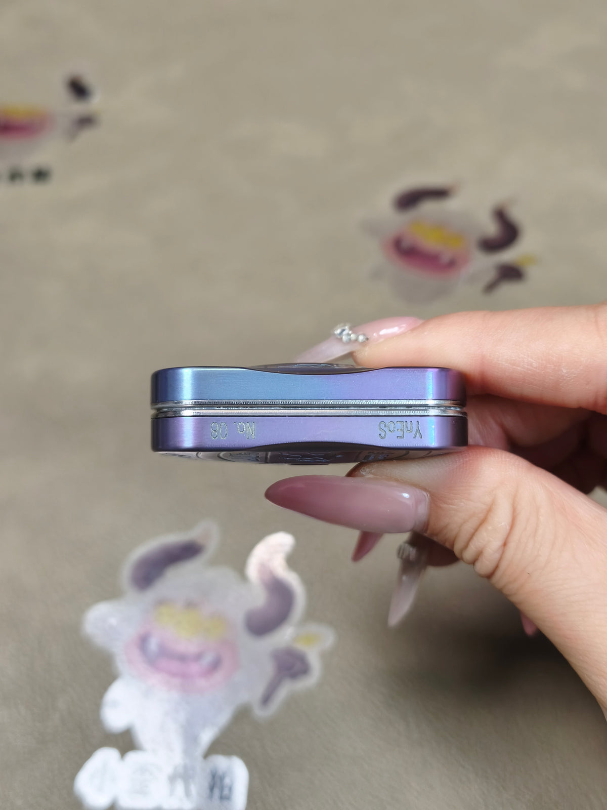 Eye Of Horus Titanium Anodized