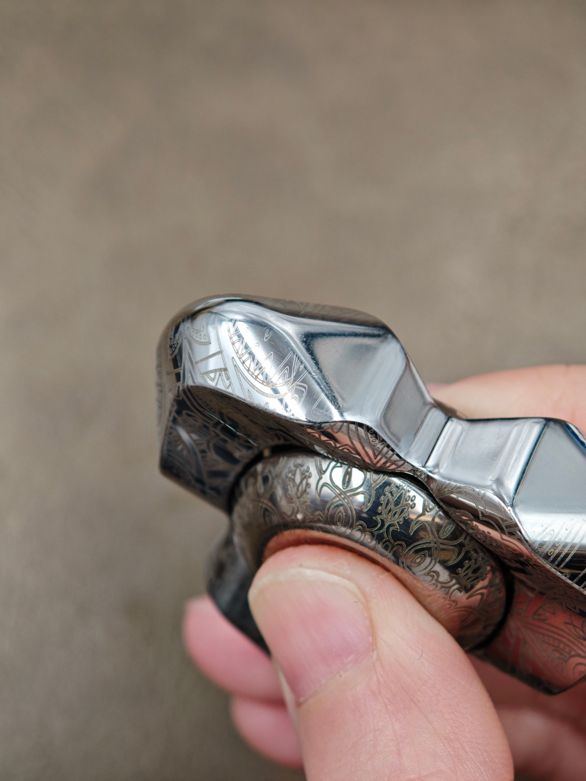 Feather Titanium Stainless Steel