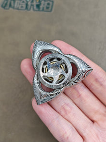 Mini Damasteel Etched