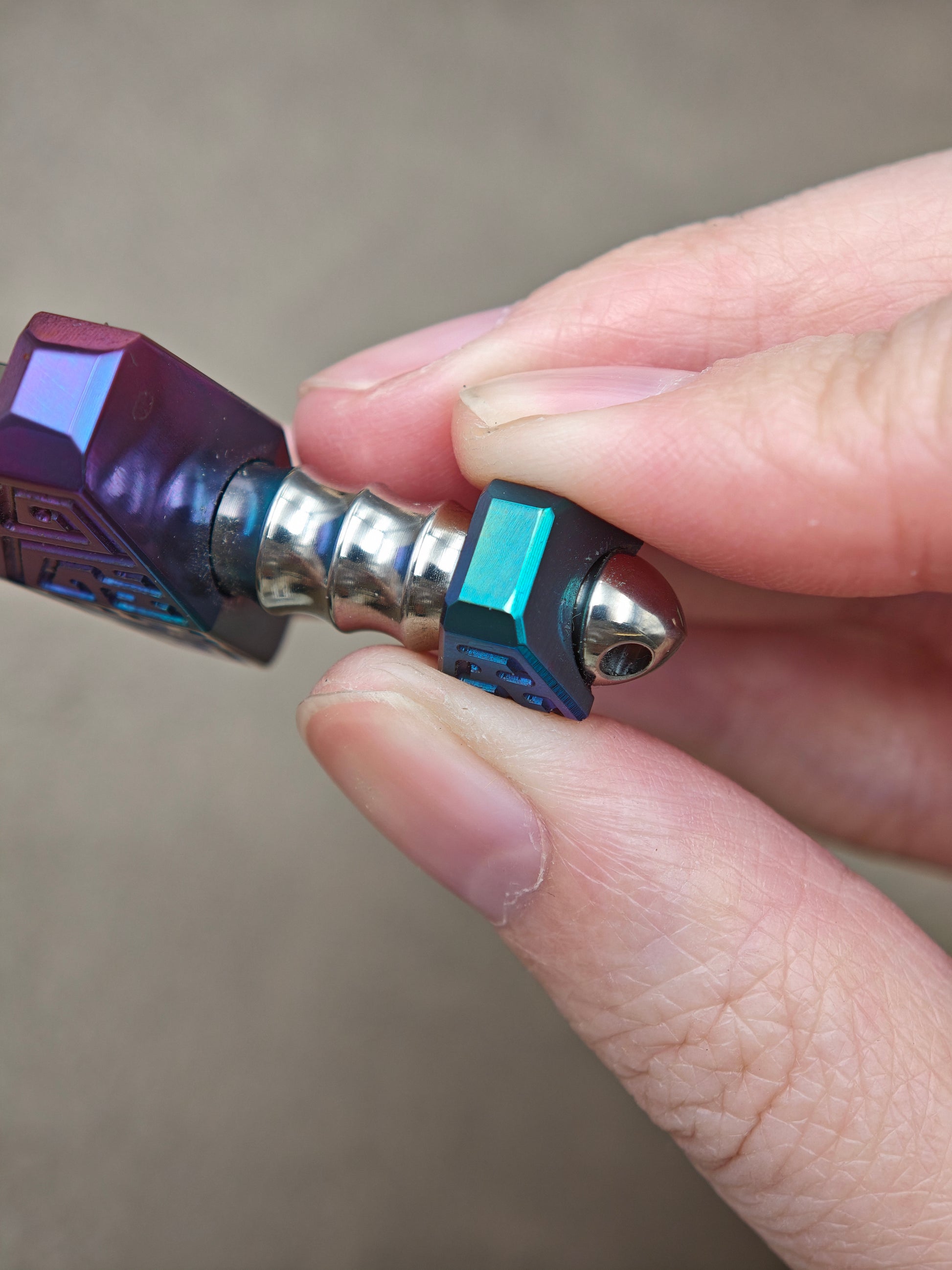 Taia Sword Zirconium Oil Slick