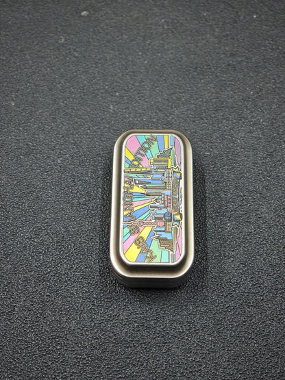 Lucky Candy Titanium Color-Anodized Engraved Limited Edition