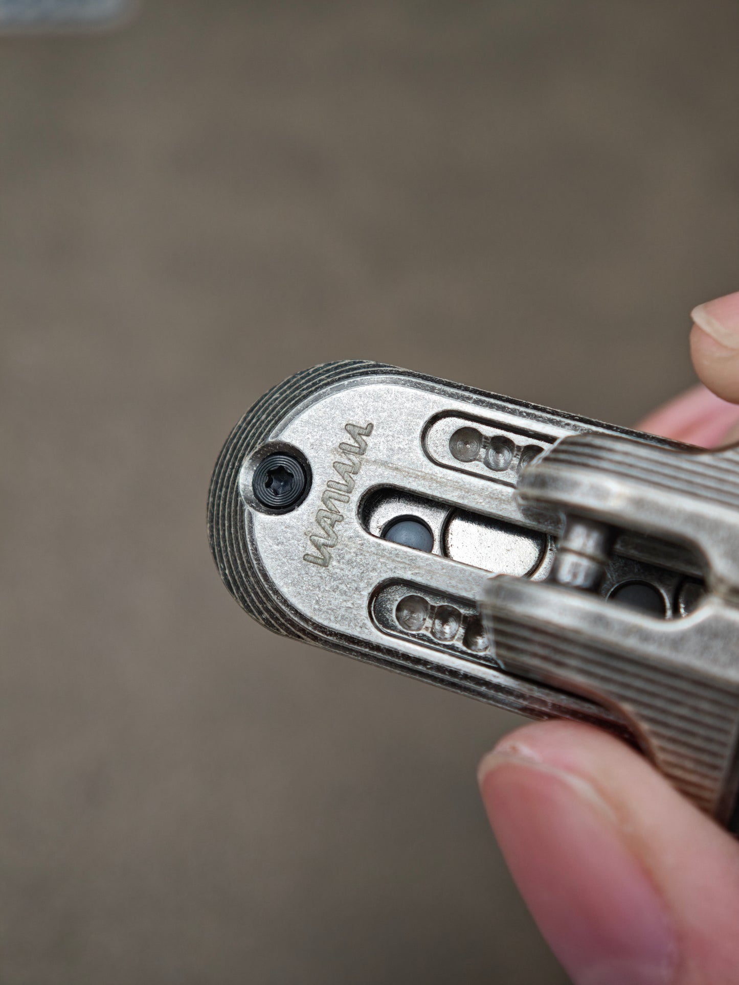 Exoskeleton Magnetic Mechanical Stainless Steel Distressed