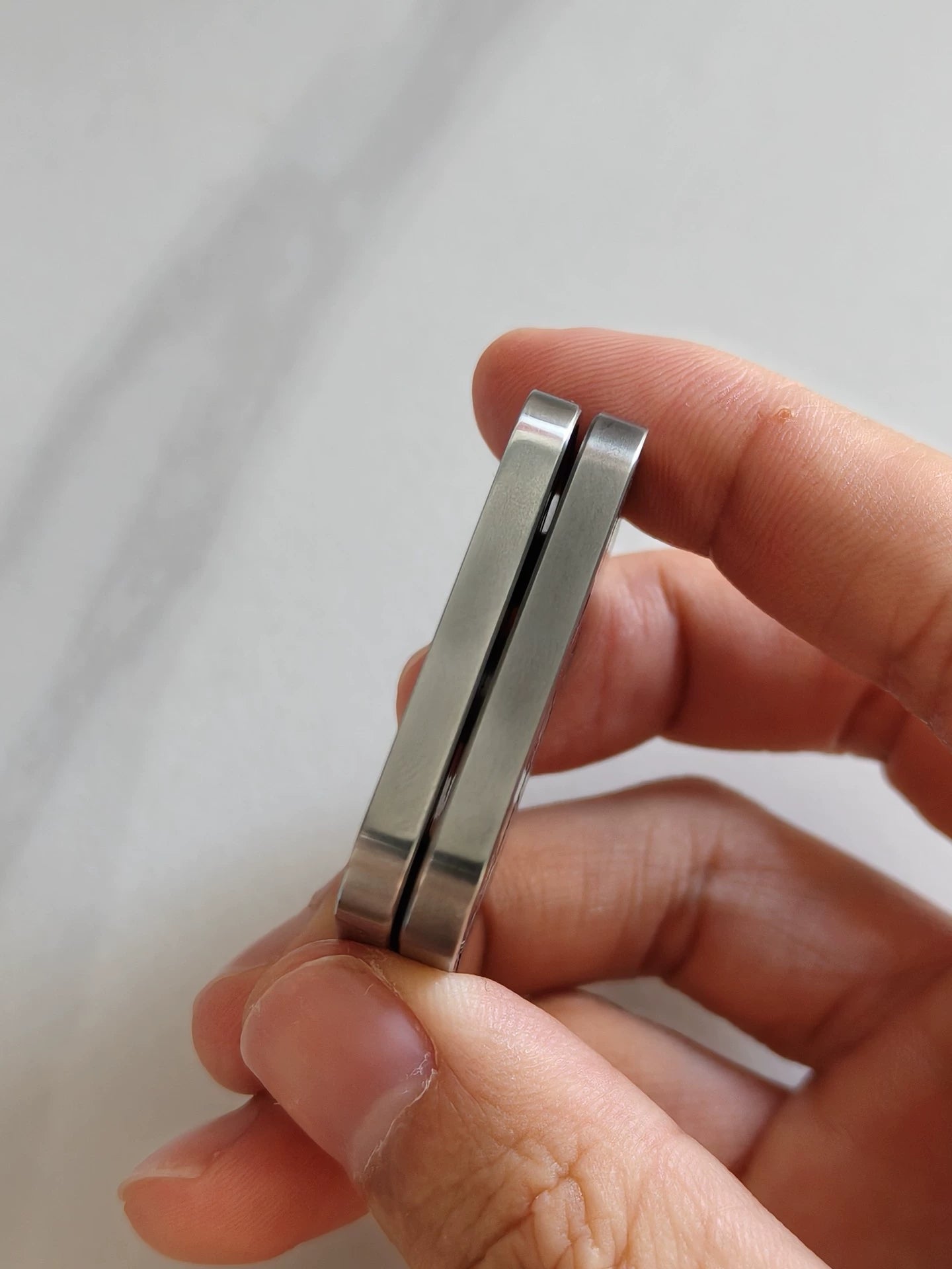 Poker Shuffle Stainless Steel