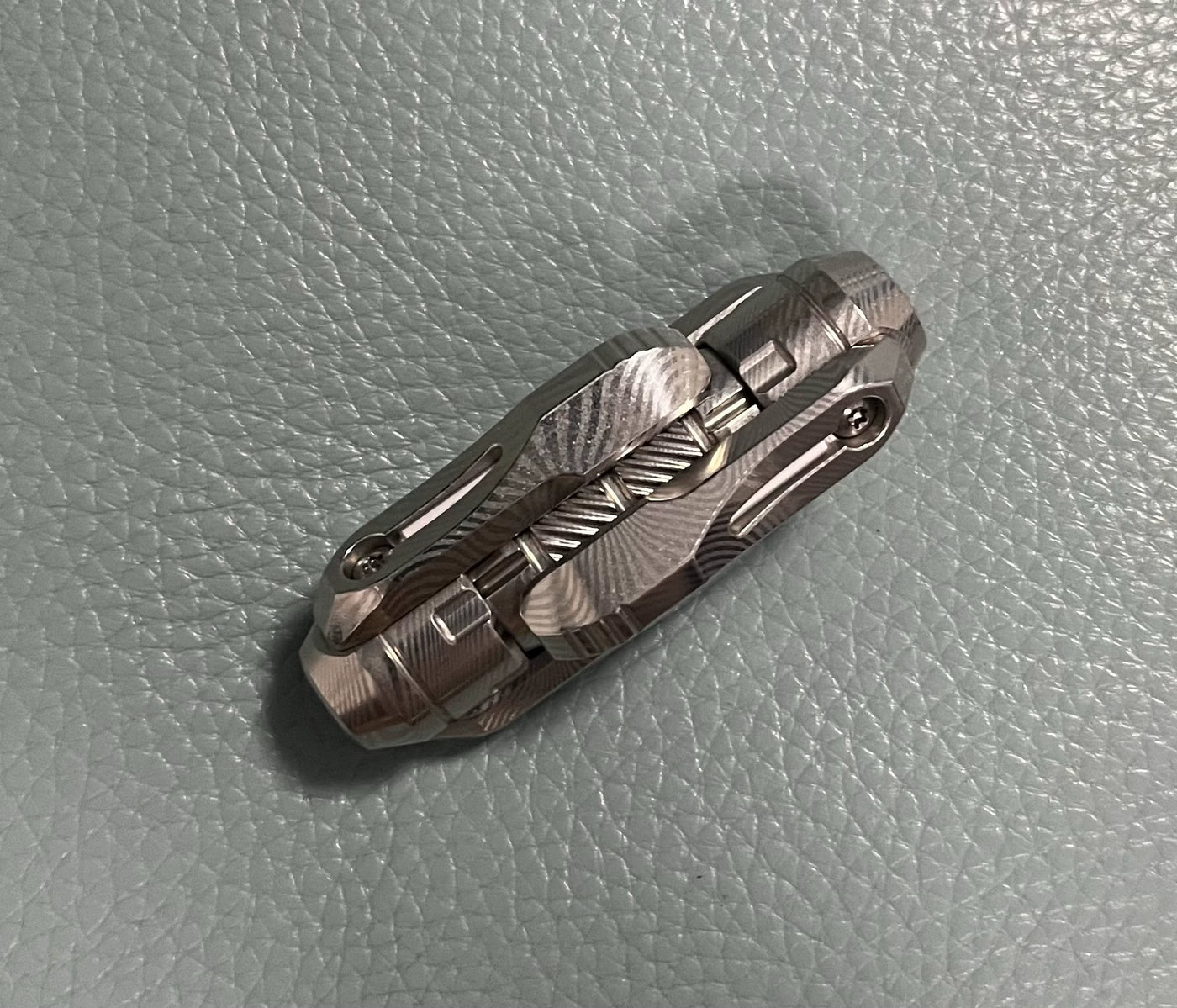 Lazer Crystalized Damasteel