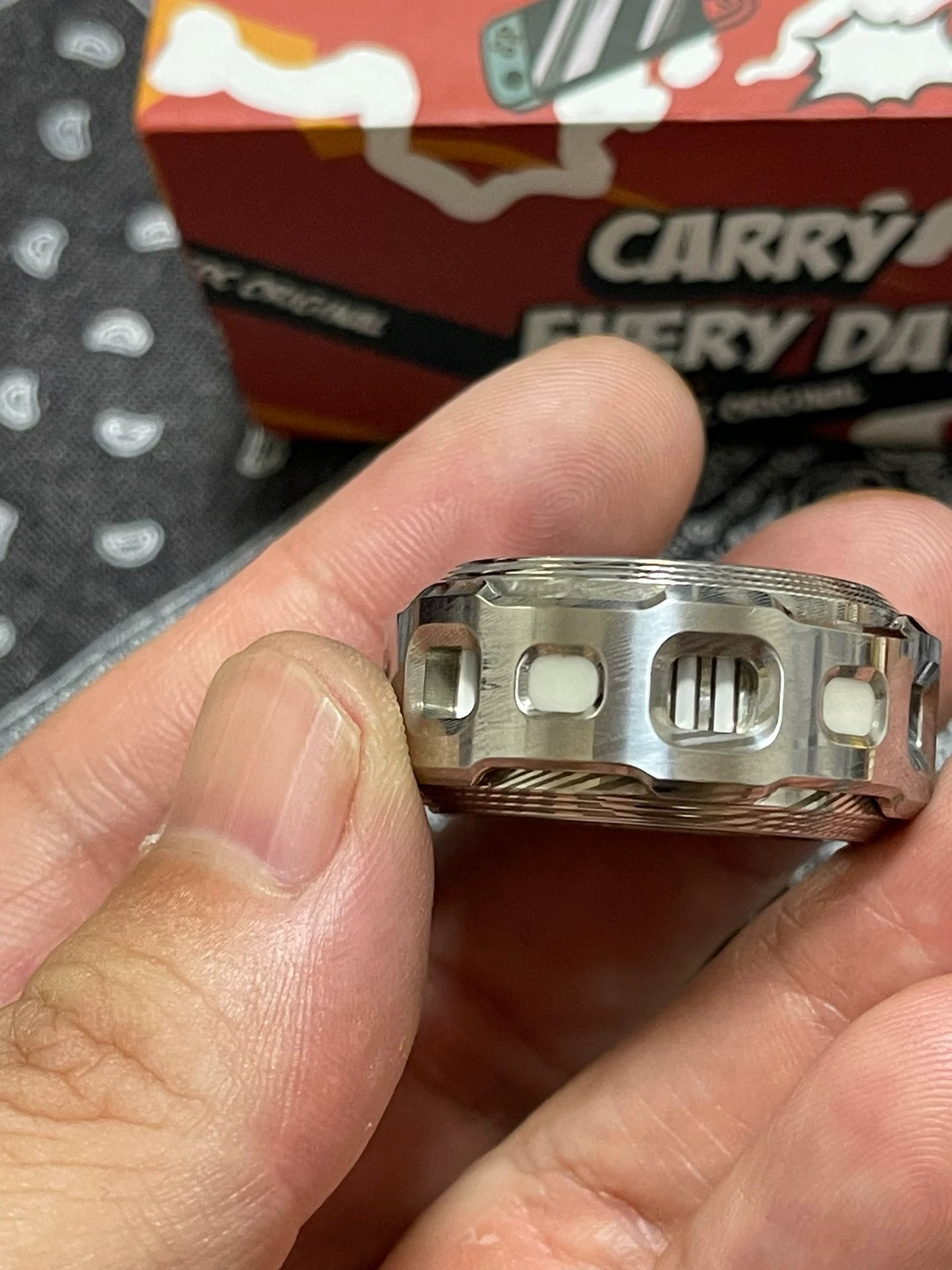 Shadow Raider Damasteel