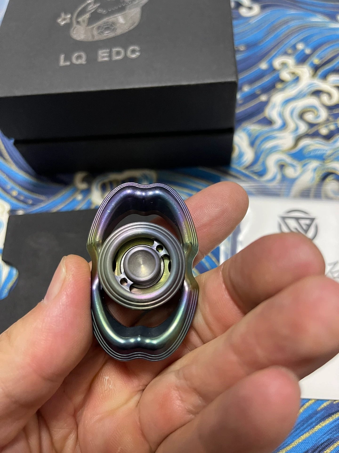 Obsidian Crystalized Tungsten