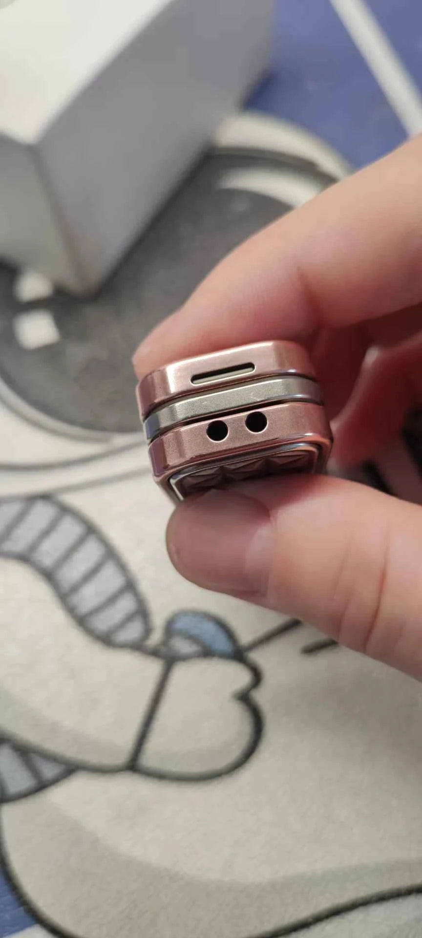 Schrodingers Cat Cat Themed Slider White Copper Purple Copper