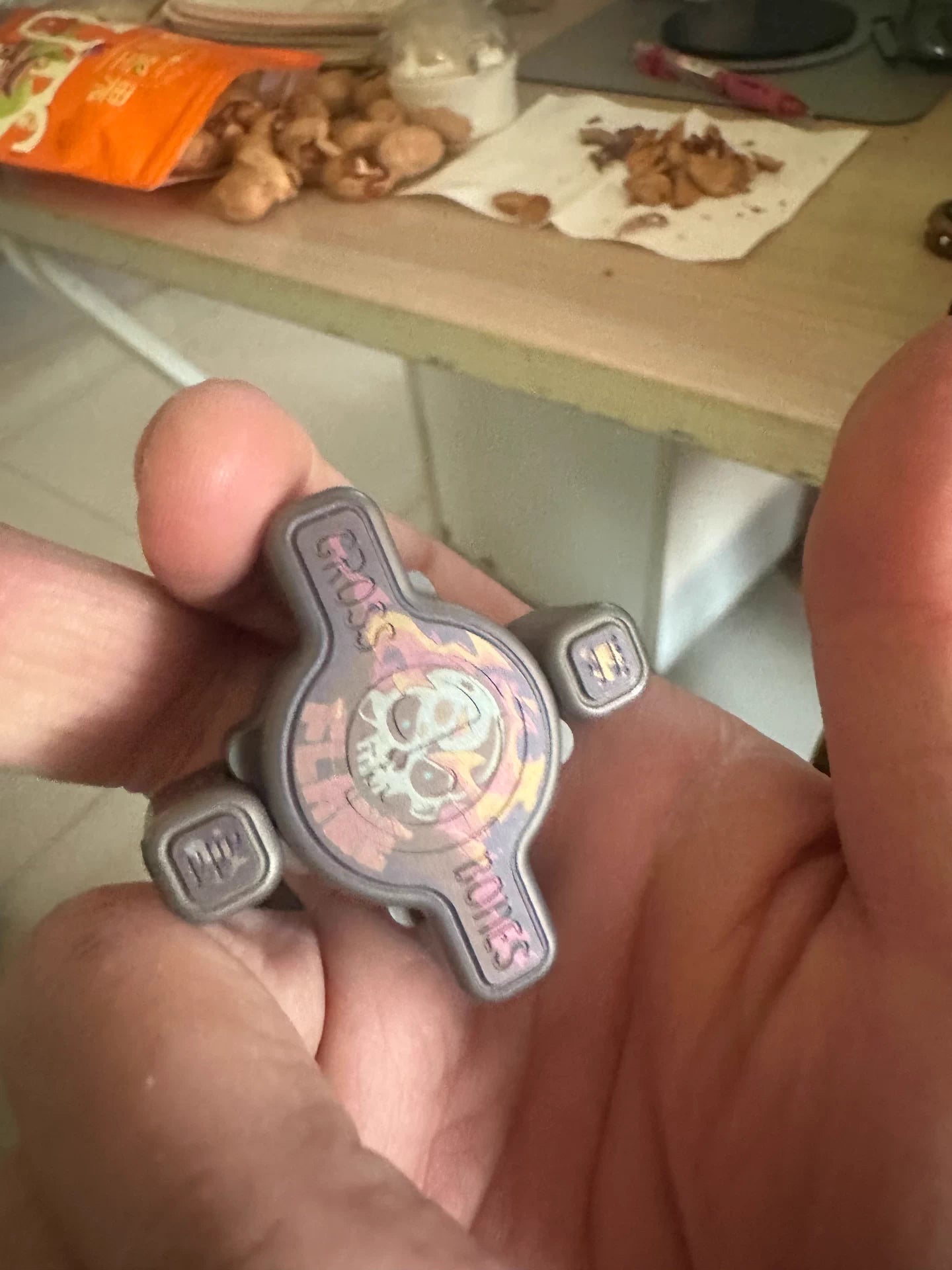 Cross Bones Titanium