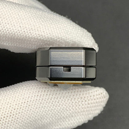 Guardian Buddha Zirconium Engraved