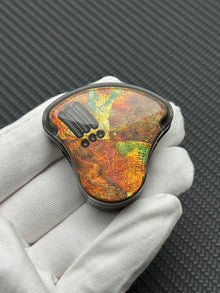 Balled Shell Stainless Steel Stonewashed Resin-Sealed