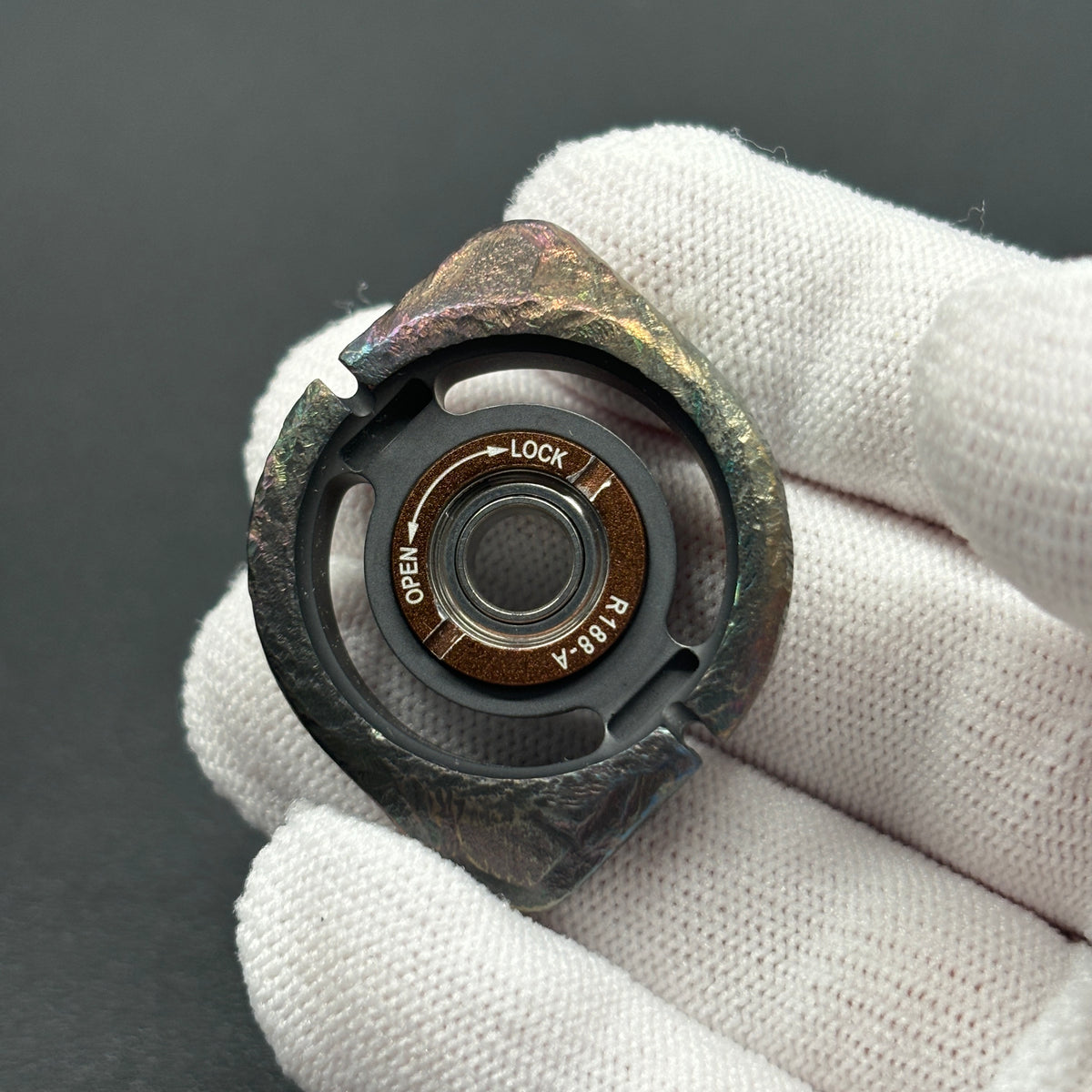 BIT 04 Zirconium Stone Textured Engraved