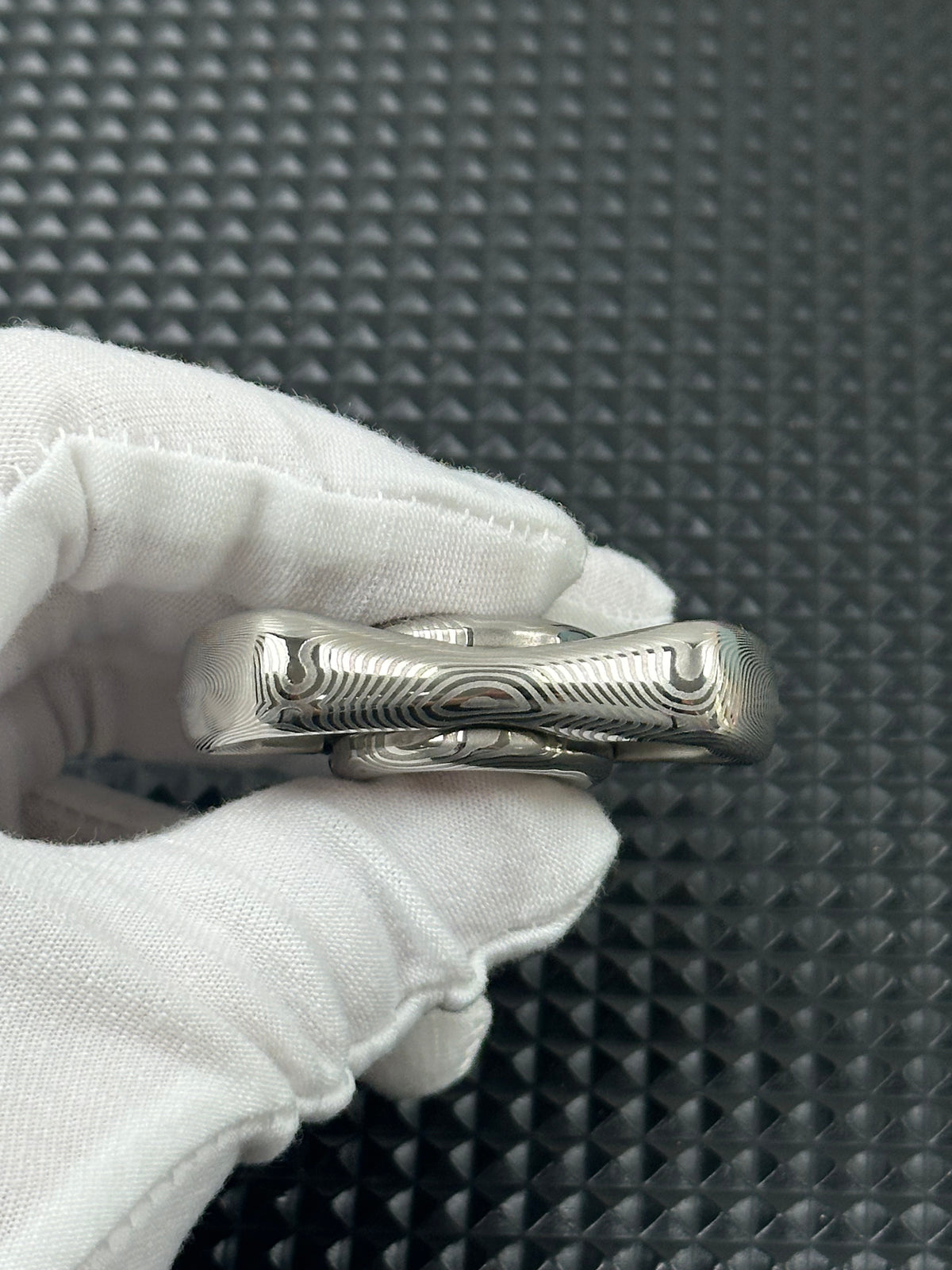 Folding Leaf Mini Damasteel