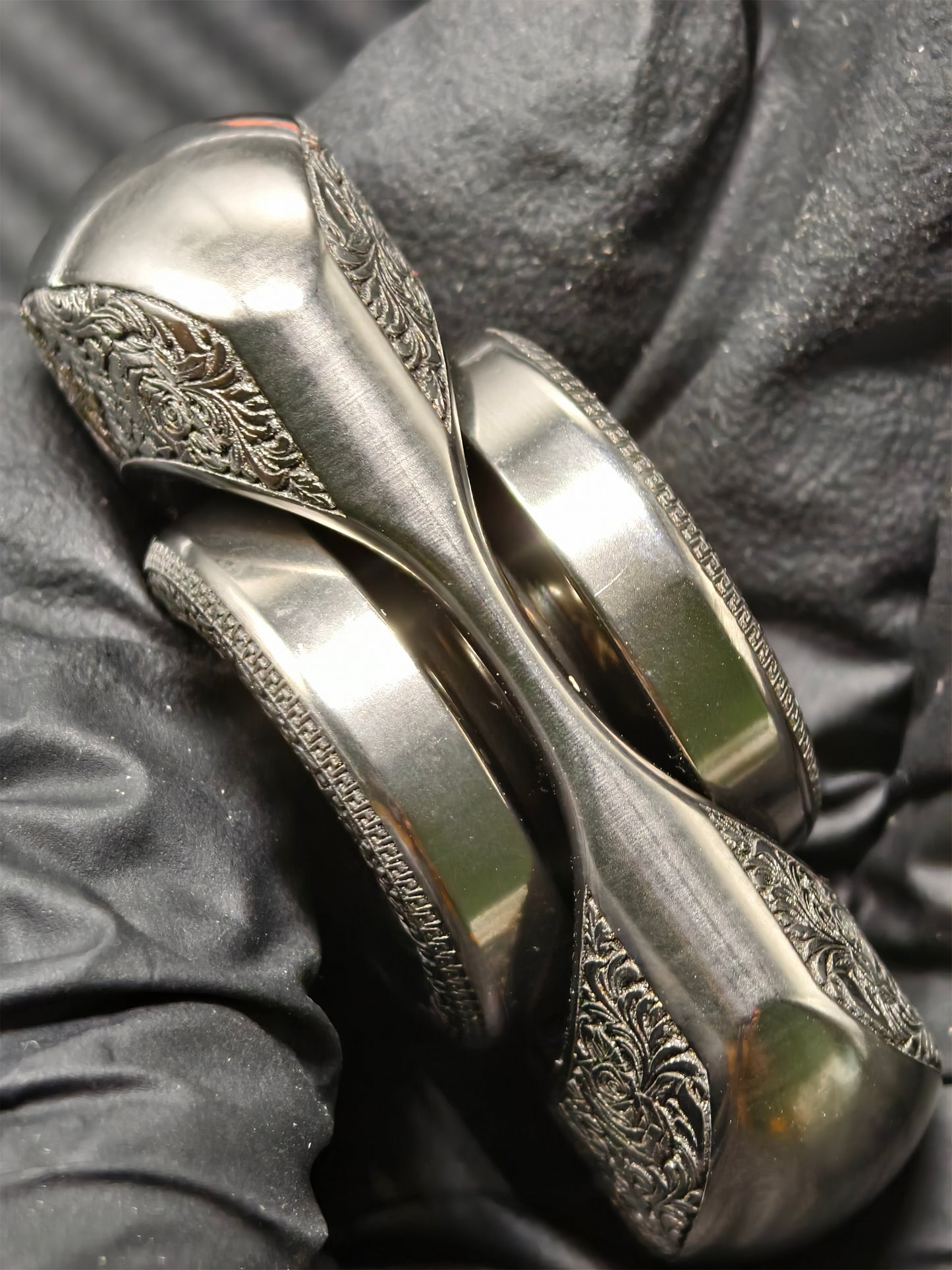 Origin Point Titanium Engraved
