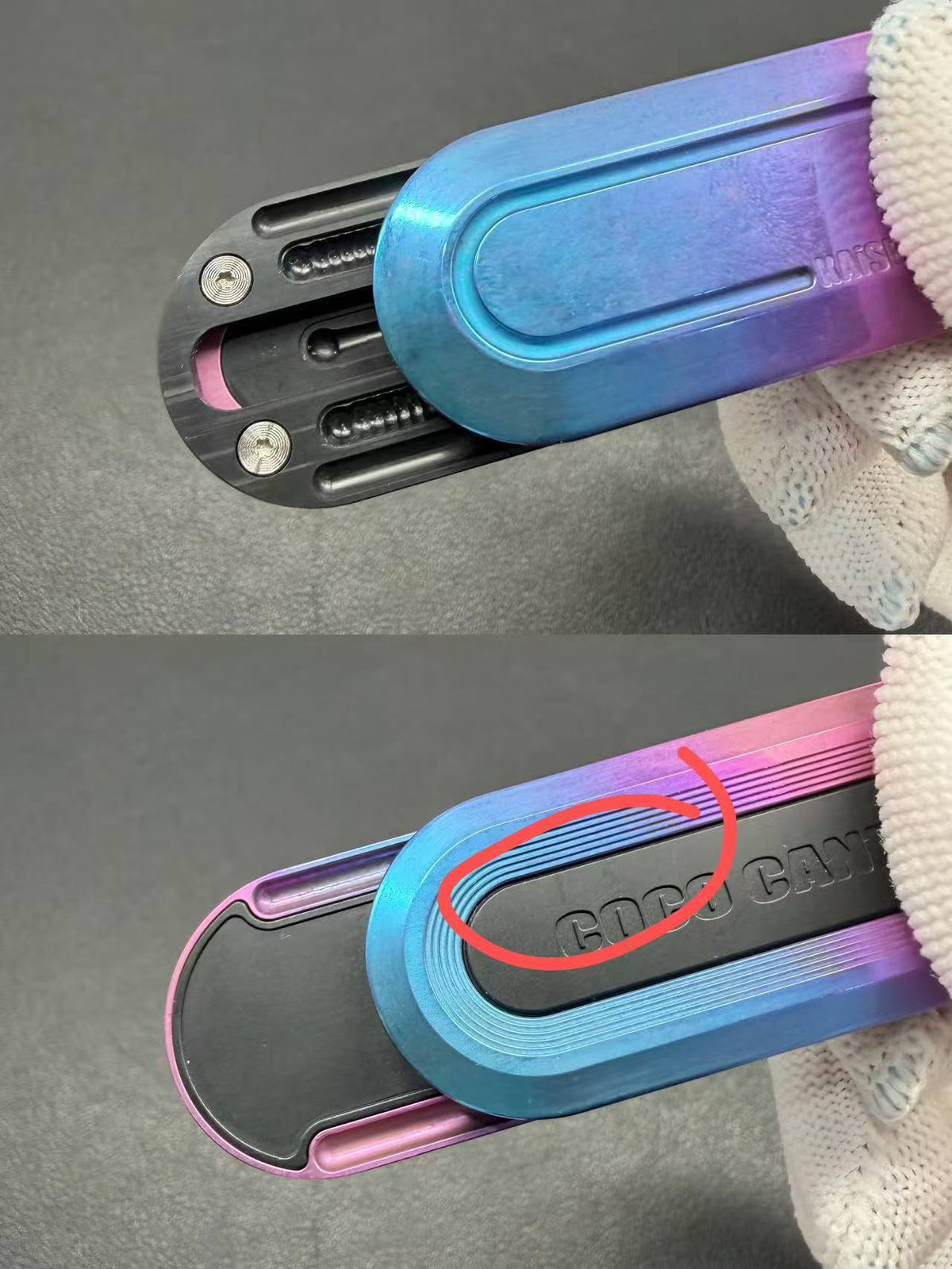Coco Candy Titanium Color-Anodized