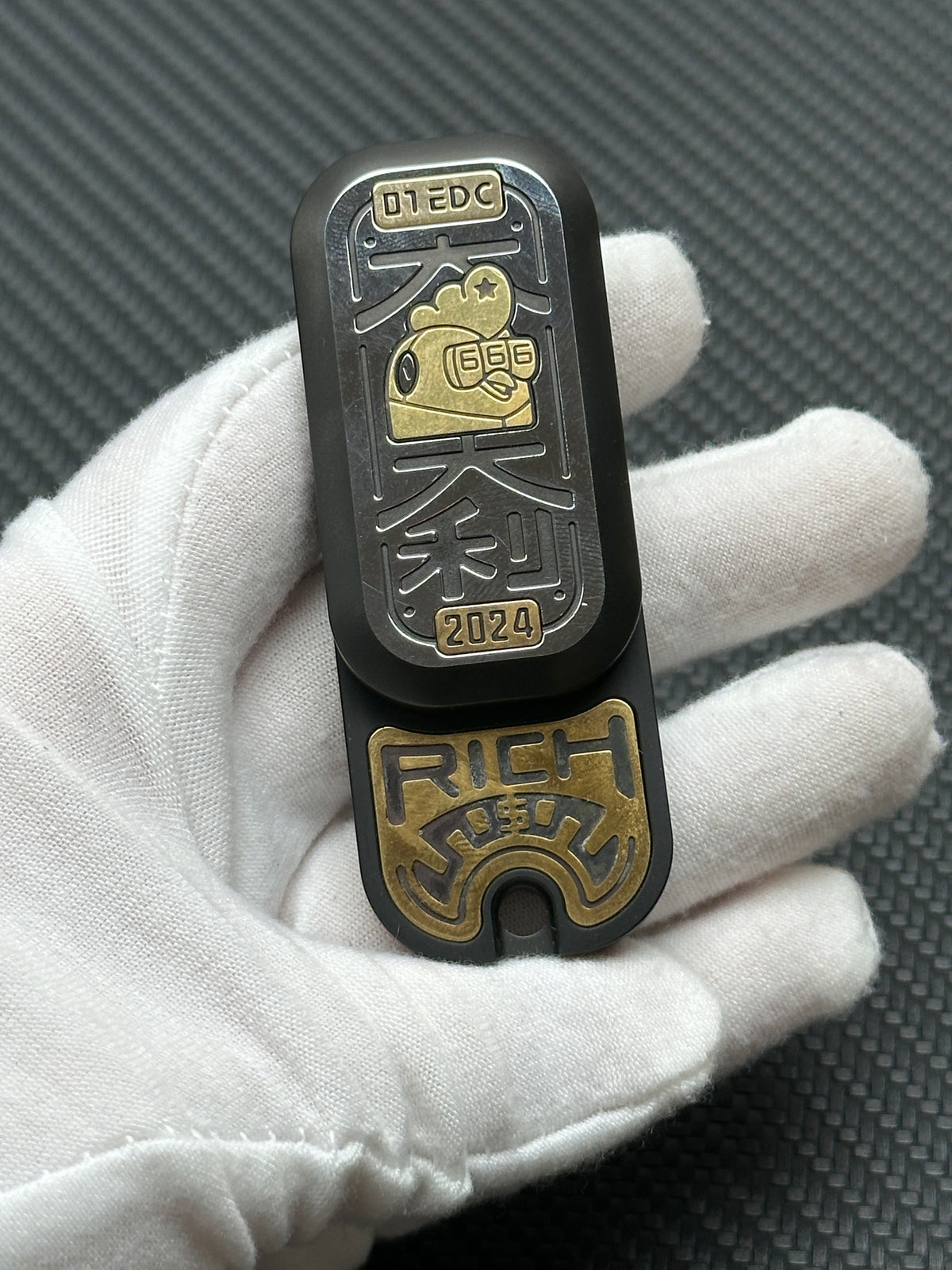Soap Stainless Steel Engraved