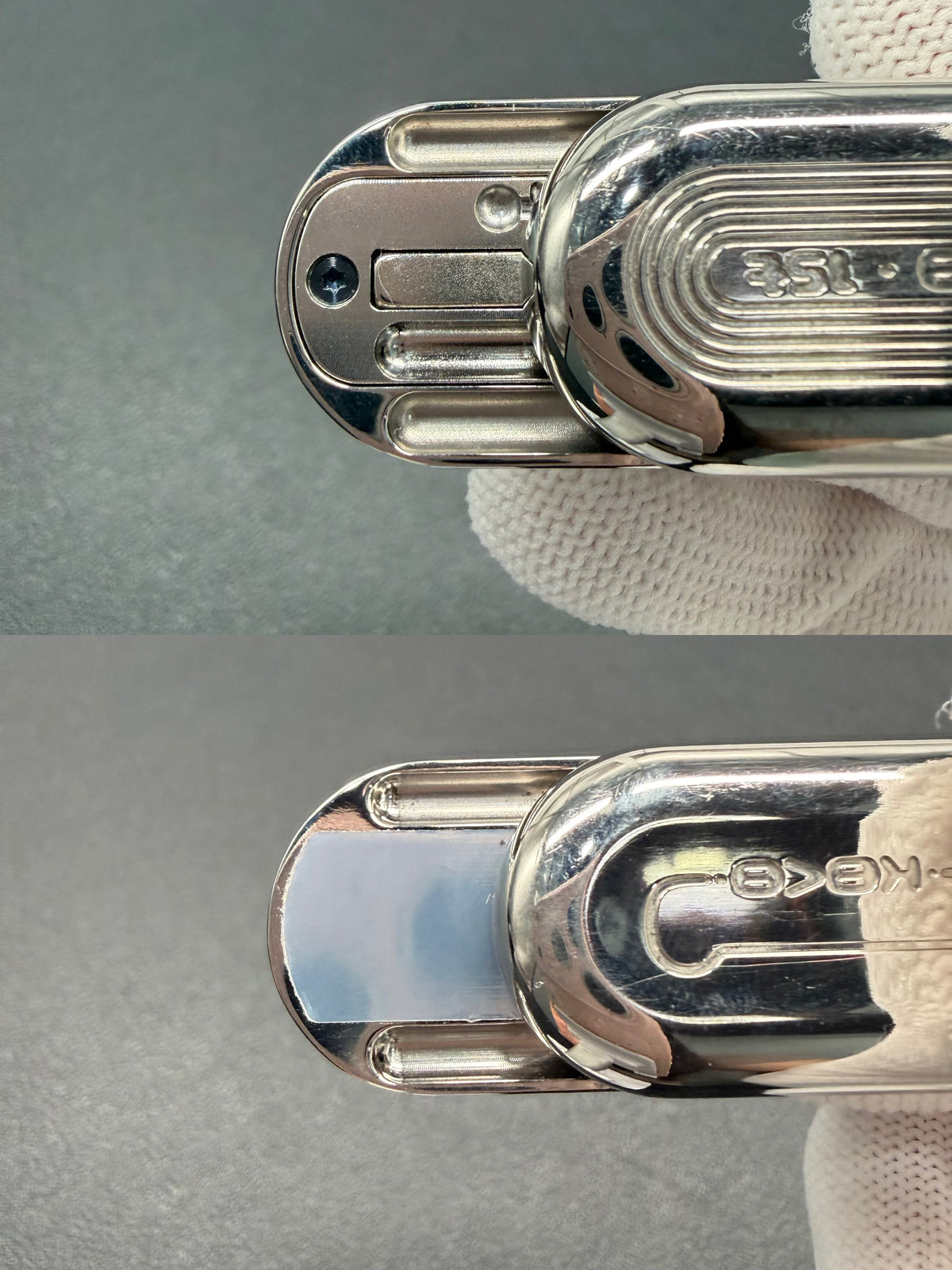 Floating Cloud Titanium Polished