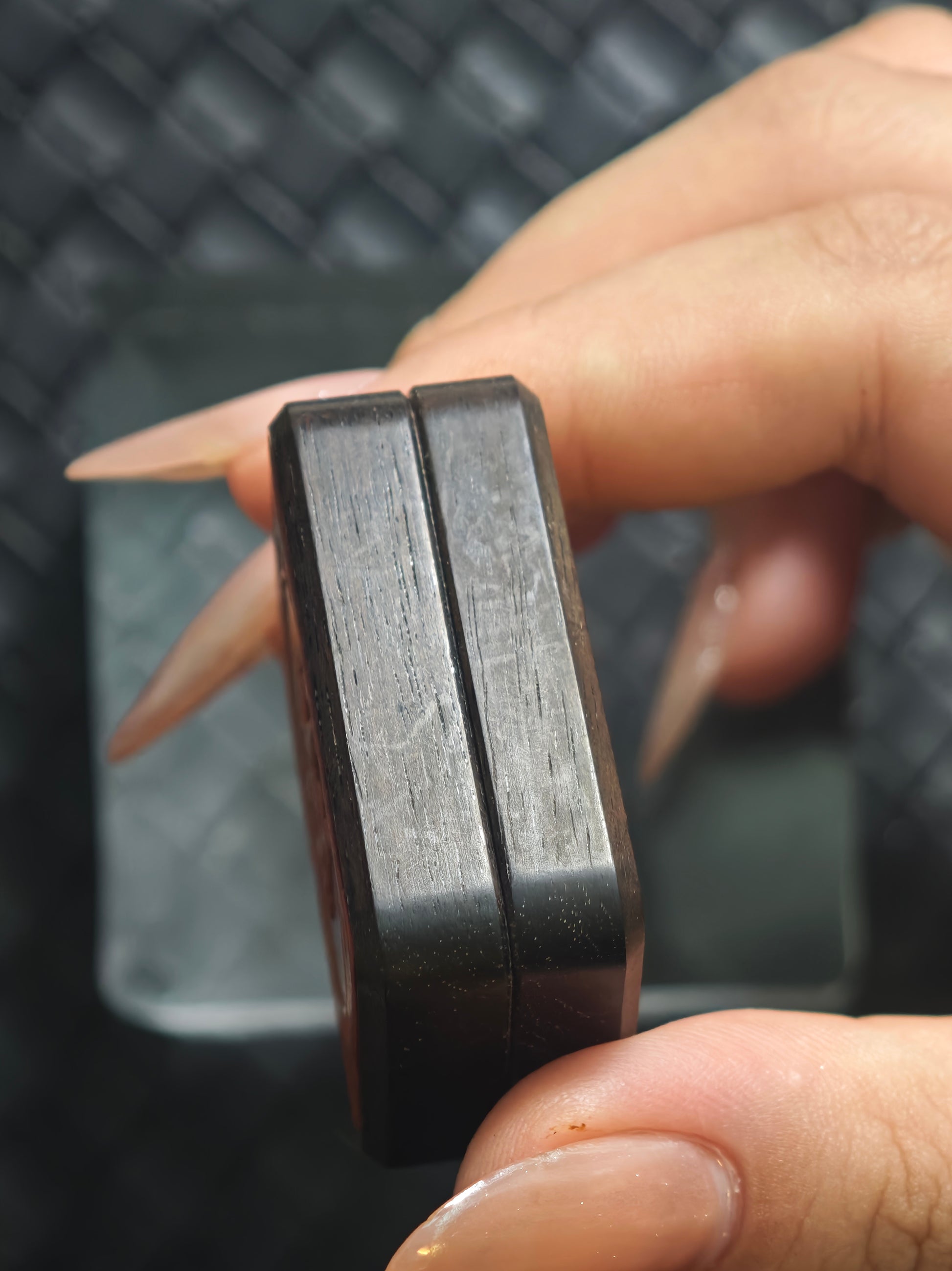 Mahjon Brass African Blackwood