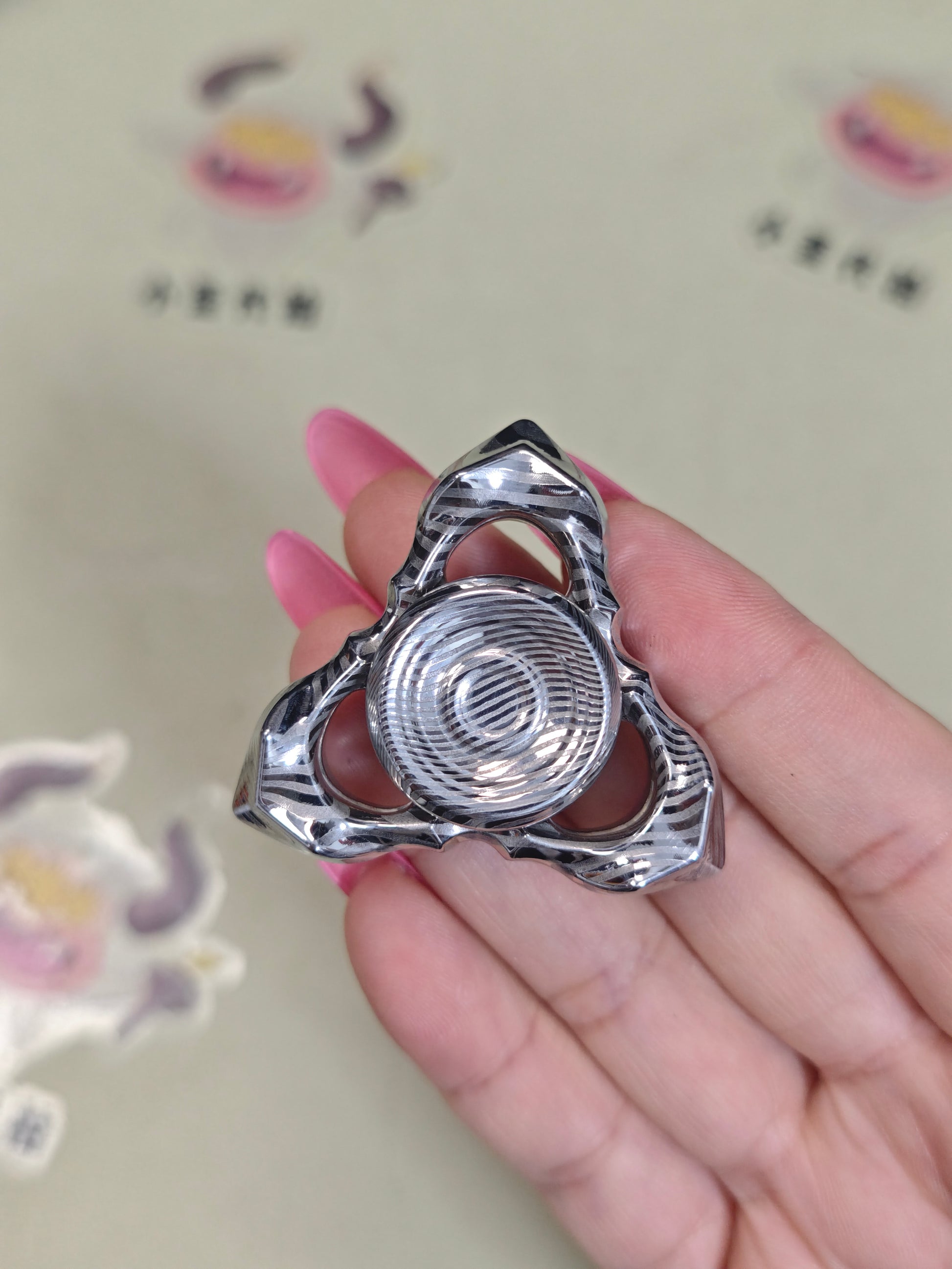 Thorns And Fog Damasteel