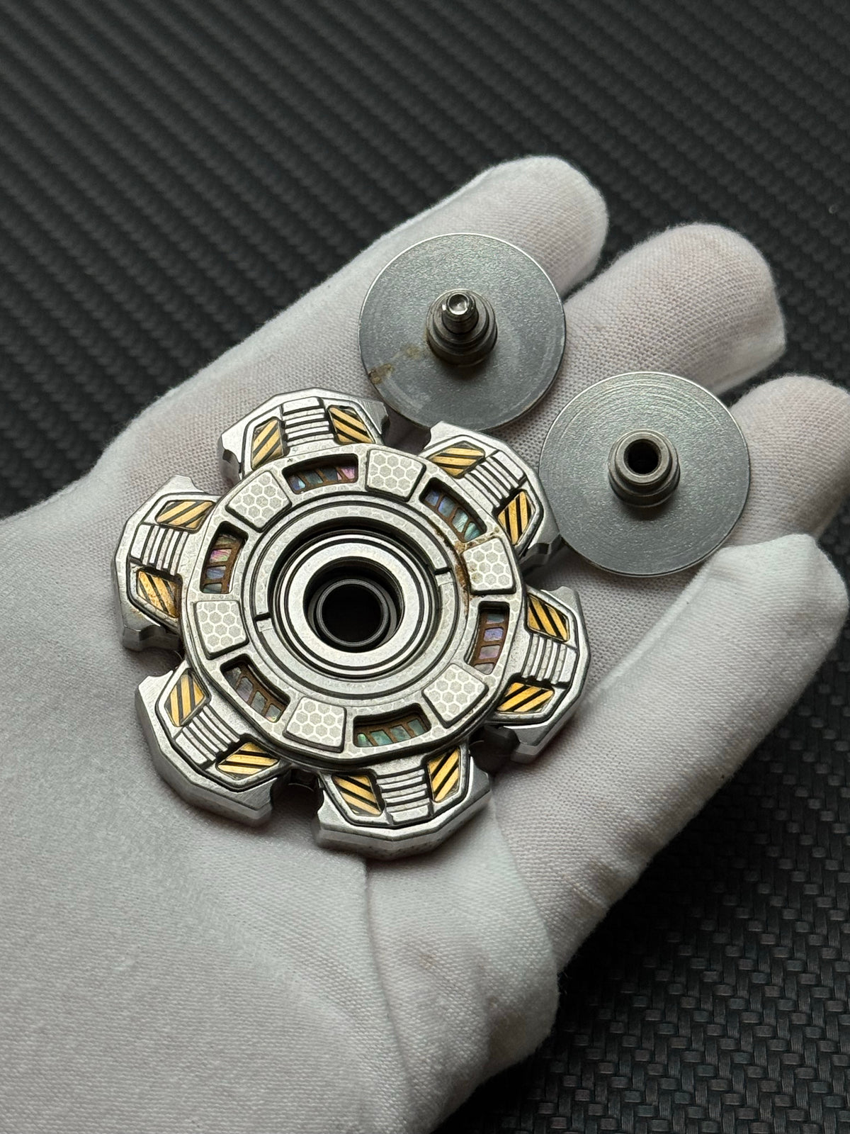 Detonator Bearing Cap Superconductor Engraved