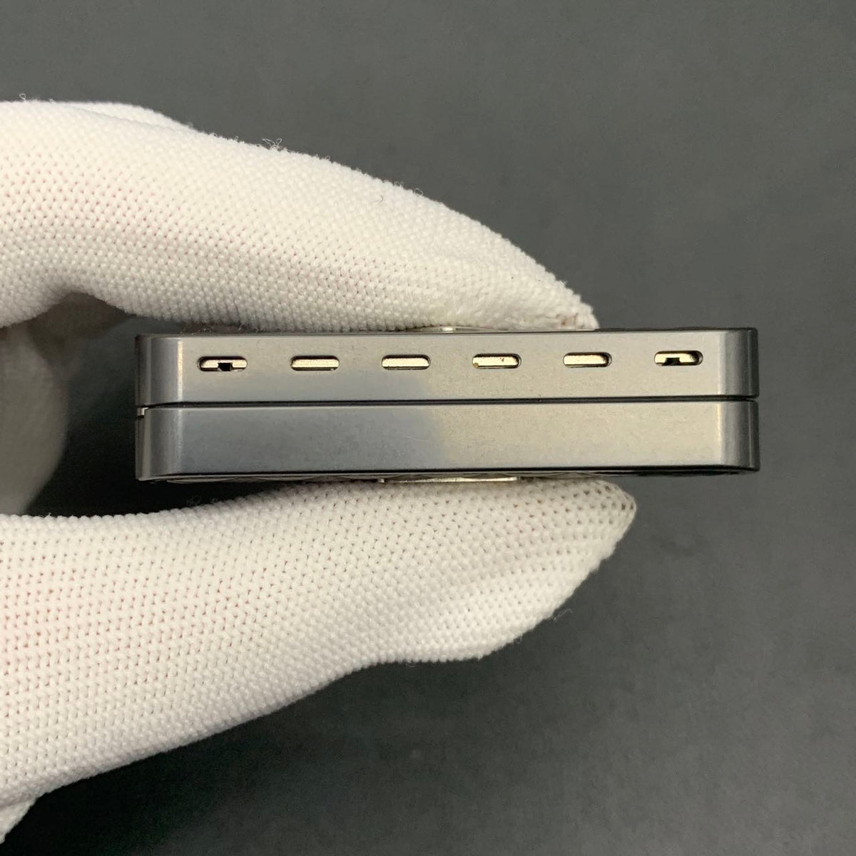 Feng Ling Zirconium Color-Anodized Stonewashed