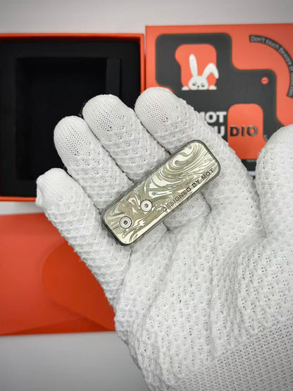 Feng Ling Damasteel Engraved