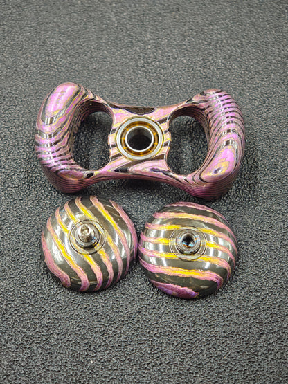 Two-Leaf Horizon Mega Zircuti Color-Anodized